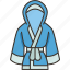boxer, robe, hood, fighter, clothes 