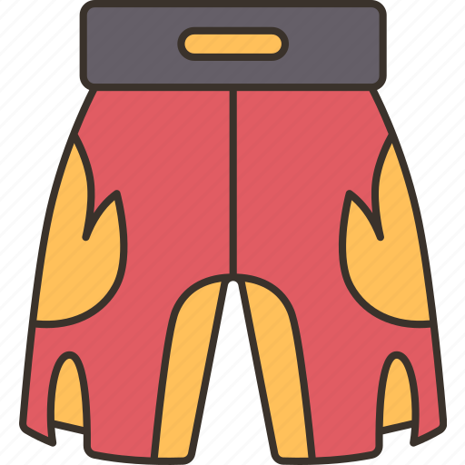 Boxer, trunks, shorts, athlete, uniform icon - Download on Iconfinder