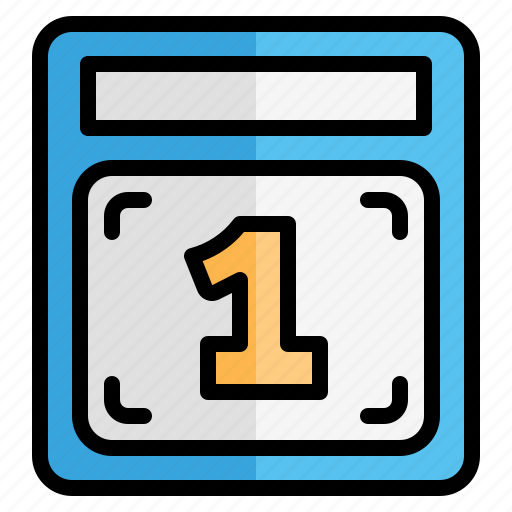 Round, boxing, count, stage, sports, number, sport icon - Download on Iconfinder