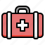 first, aid, kit, bag, emergency, medical, sport, boxer, boxing 