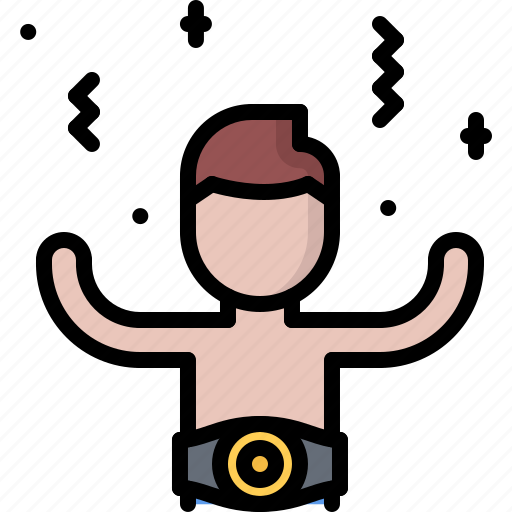 Award, belt, boxer, boxing, fighting, sport, winner icon - Download on Iconfinder