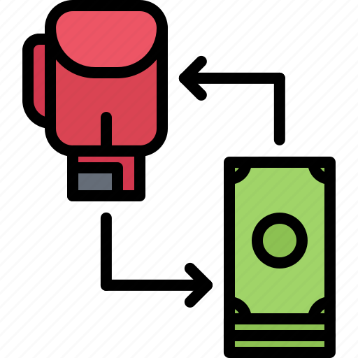 Boxer, boxing, exchange, fighting, money, sport, workout icon - Download on Iconfinder