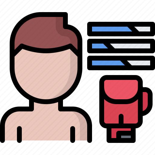 Boxer, boxing, fighting, gloves, option, skill, sport icon - Download on Iconfinder