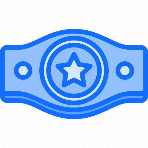 Award, belt, boxer, boxing, champion, fighting, sport icon - Download on Iconfinder