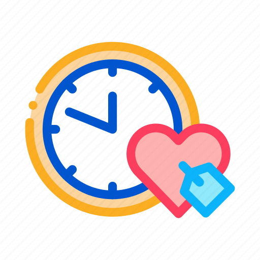 Clock, heart, home, mail, phone, time icon - Download on Iconfinder