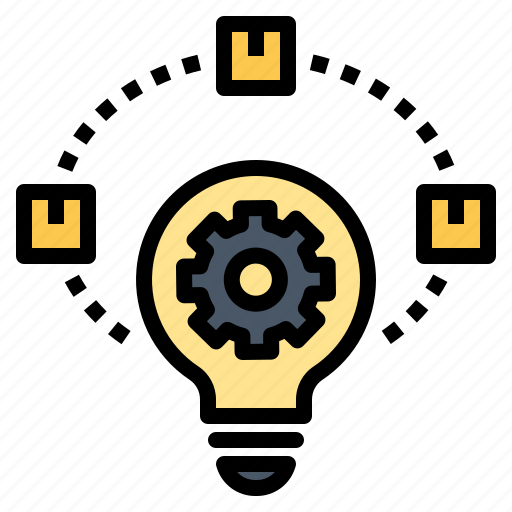 Brand, innovation, manufacturing, product, production icon - Download on Iconfinder