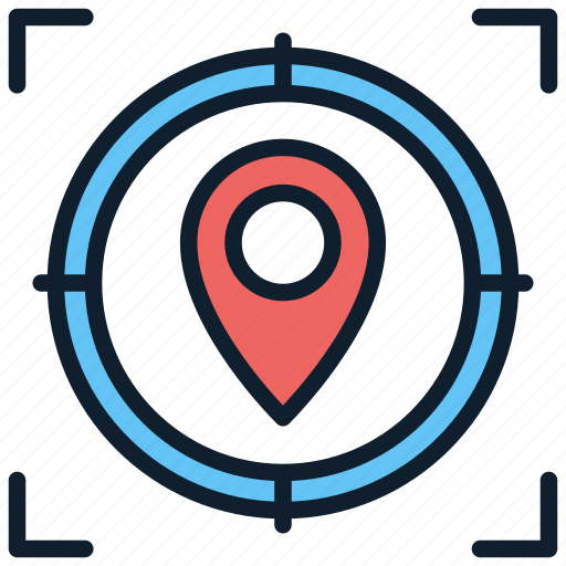 Positioning, location, venue, main, target icon - Download on Iconfinder