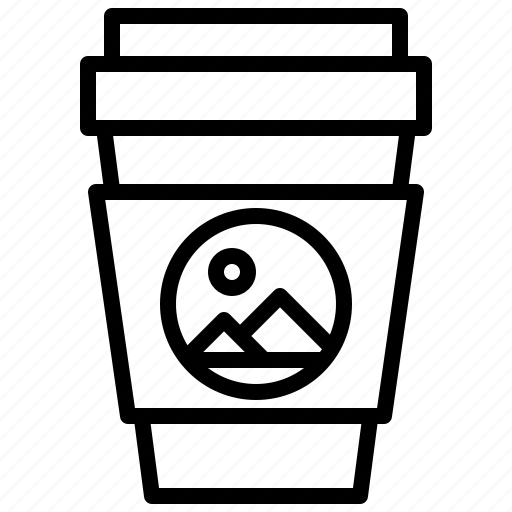 Away, coffee, cup, hot, paper, shop, take icon - Download on Iconfinder