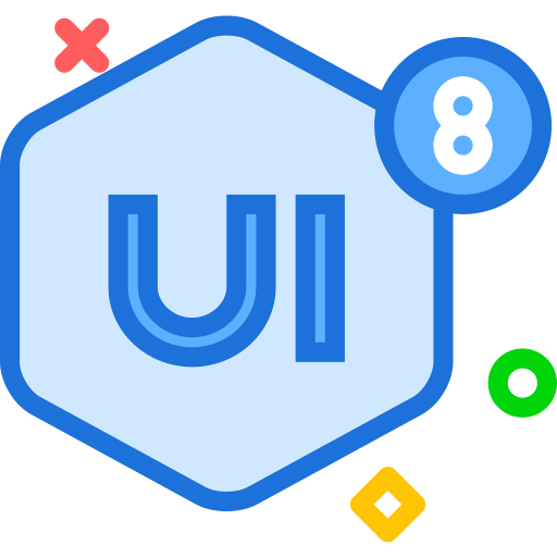 Brand, logo, network, social, ui8 icon - Free download
