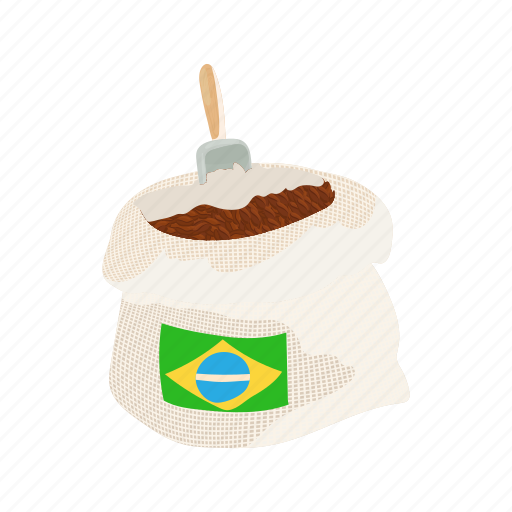 Brazilian, cartoon, coffee, cooking, espresso, grinding, natural icon - Download on Iconfinder