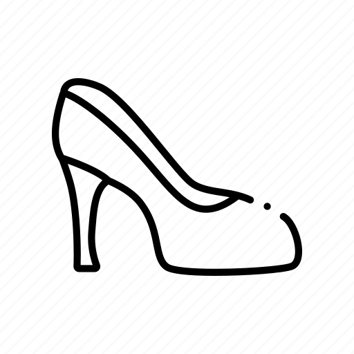 Heel, heeled, heels, high, shoe icon - Download on Iconfinder