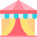 circus, tent, fairground, holiday, entertainment