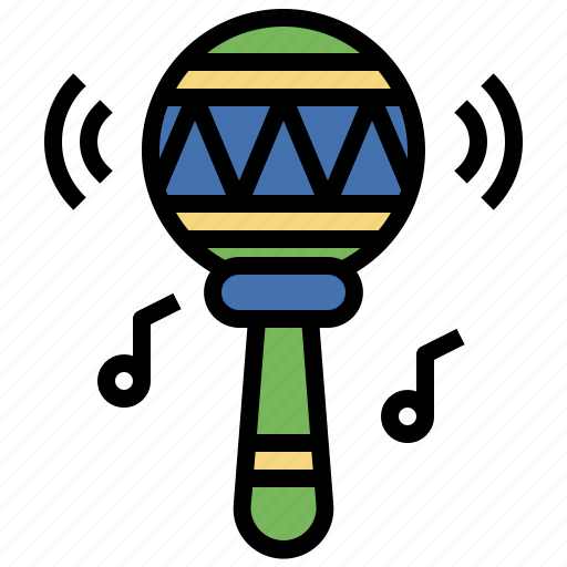 Instrument, maracas, music, musical, shaker icon - Download on Iconfinder