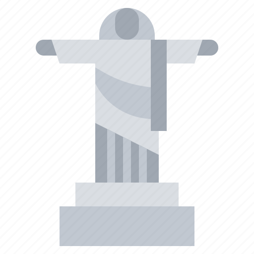 Brazil, christ, landmark, monument, redeemer icon - Download on Iconfinder
