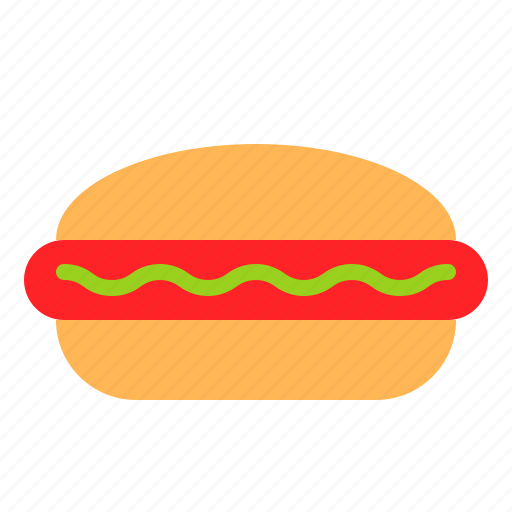 Fast food, hot dog, junk food, sandwich, sausage icon - Download on Iconfinder