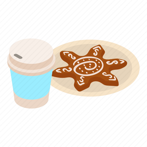 Holidaydessert, isometric, object, sign icon - Download on Iconfinder