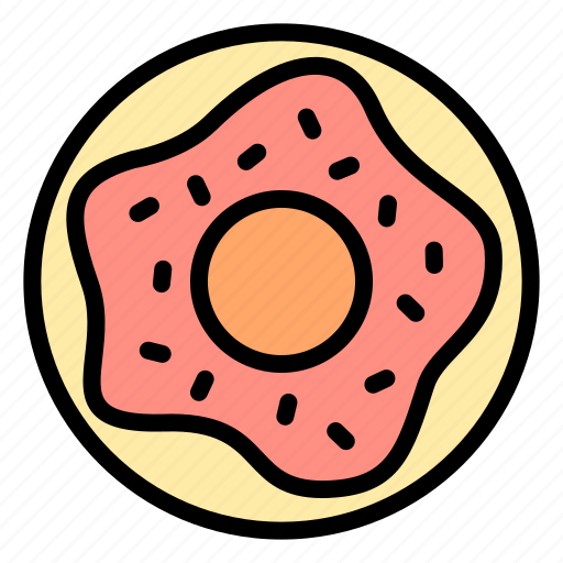 Breakfast, donut, cake, bakery, sweet, dessert, snack icon - Download on Iconfinder