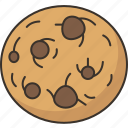 cookies, dessert, chocolate, chip, baked