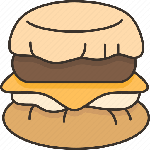 Egg, sandwich, breakfast, delicious, homemade icon - Download on Iconfinder