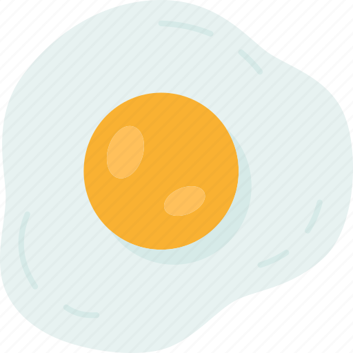 Fried, egg, yolk, pan, frying icon - Download on Iconfinder