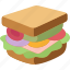 sandwich, lunch, tasty, bread, delicious 