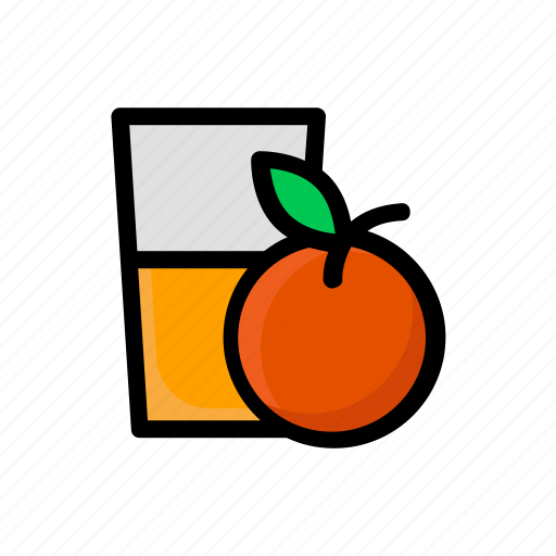 Orange, juice, fruit, drink, lemon icon - Download on Iconfinder