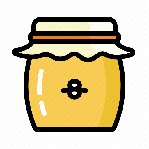 Bee, breakfast, dessert, food, honey, sweet icon - Download on Iconfinder
