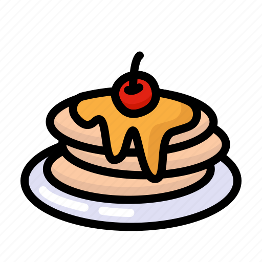 Breakfast, cake, dessert, food, kitchen, pancakes, vegetable icon - Download on Iconfinder