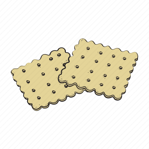 Biscuits, breakfast, crackers, food icon - Download on Iconfinder