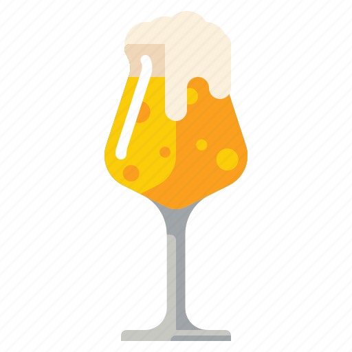Beer, glass, stemmed, teku icon - Download on Iconfinder