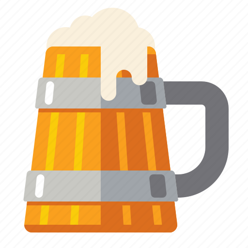 Brewery, mug, wooden icon - Download on Iconfinder