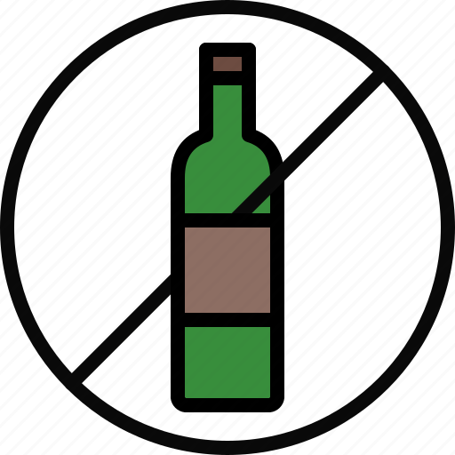 Alcohol, allergy, avoid, ban, drink, wine icon - Download on Iconfinder