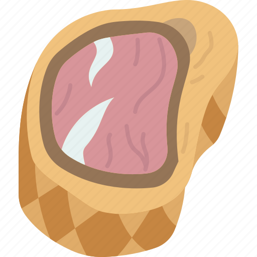 Beef, wellington, roasted, stuffed, cuisine icon - Download on Iconfinder