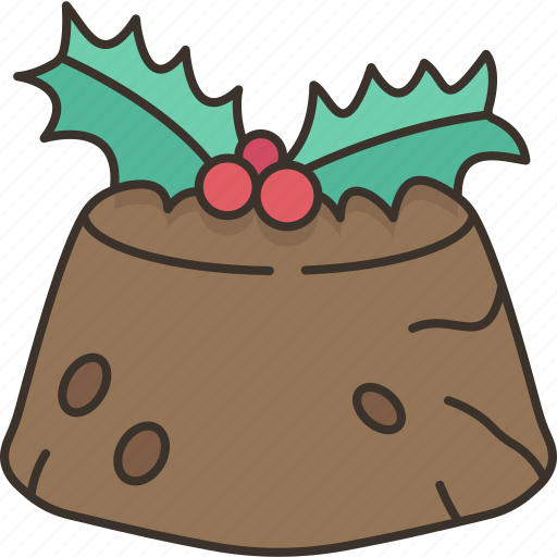 Pudding, christmas, cake, dessert, festive icon - Download on Iconfinder