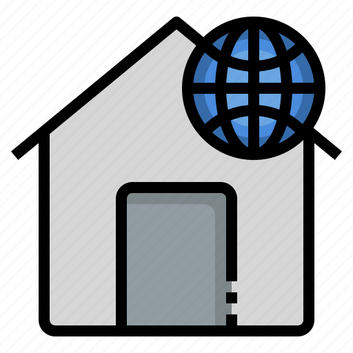 Home, wifi, broadband, interface, hone, network, automation icon - Download on Iconfinder