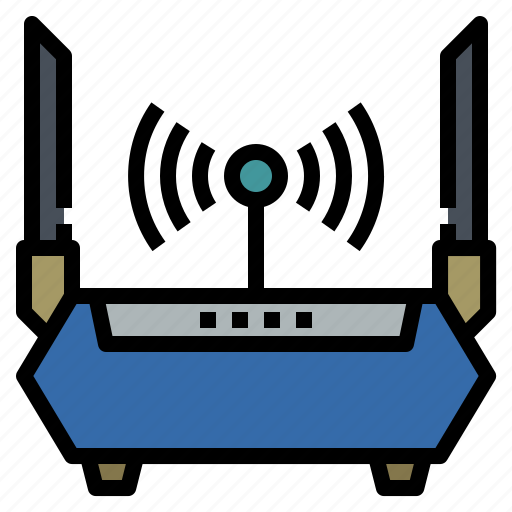 Wifi, signal, wireless, router, internet, broadband, connection icon - Download on Iconfinder