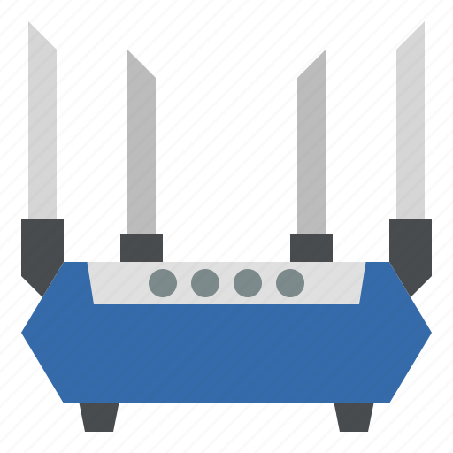 Broadband, internet, router, modem, wifi, wireless icon - Download on Iconfinder