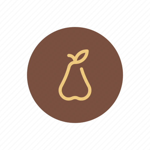 Agriculture, farming, food, fruit, natural, organic, pear icon - Download on Iconfinder