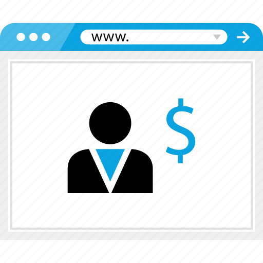 Business, dollar, money, online, profile, sign, web icon - Download on Iconfinder