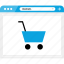 add, browser, cart, online, shop, shopping, web