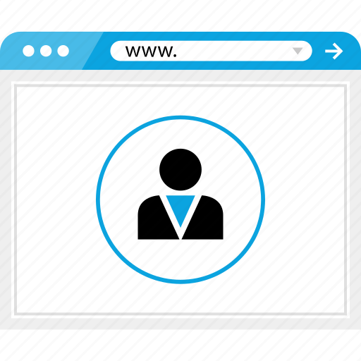 Browser, business, friend, online, profile, user, web icon - Download on Iconfinder