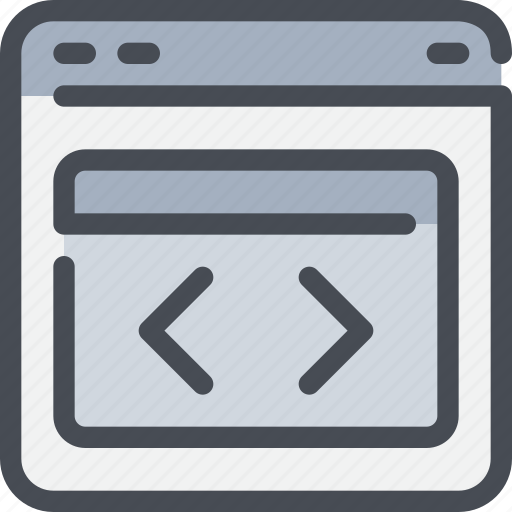 Browser, code, develop, interface, website icon - Download on Iconfinder