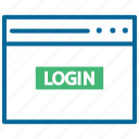login page, login web page, passcode, profile login, web login, web security