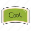 cool, bubble, chat, sticker, chating, text 