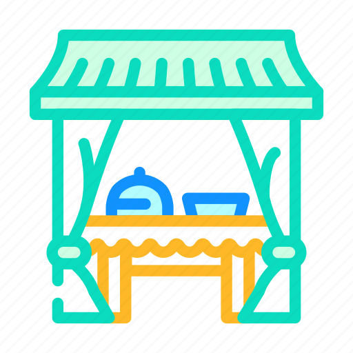 Tent, buffet, camp icon - Download on Iconfinder