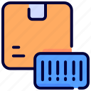 barcode, box, business, logistics, package, scan, scanner