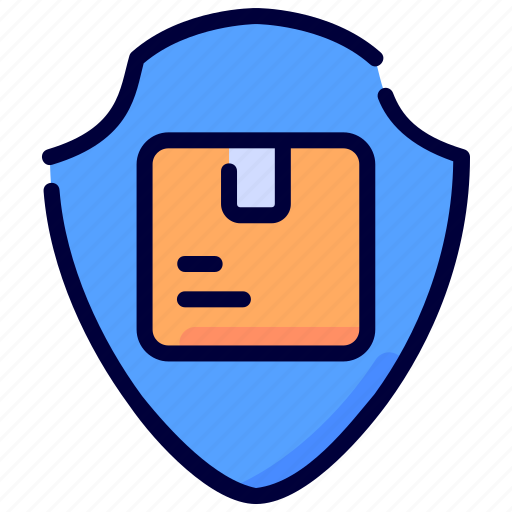 Box, delivery, protect, security, shield, shipping icon - Download on Iconfinder
