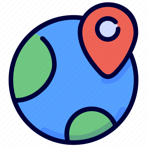 Delivery, global, location, marker icon - Download on Iconfinder
