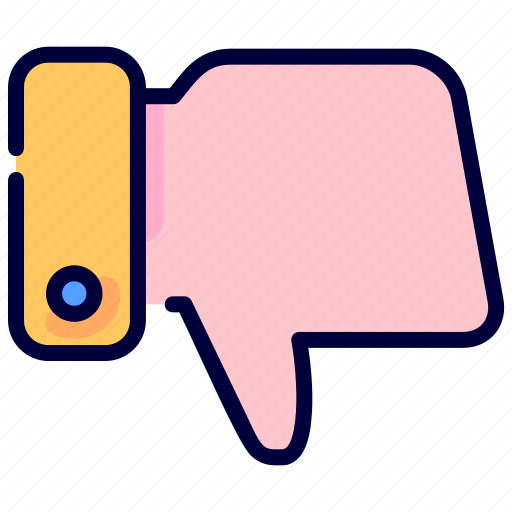 Bad, dislike, feedback, review, thumbsdown icon - Download on Iconfinder