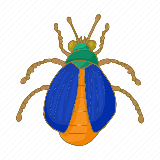 Beetle, bug, cartoon, creature, fly, insect, pest icon - Download on Iconfinder